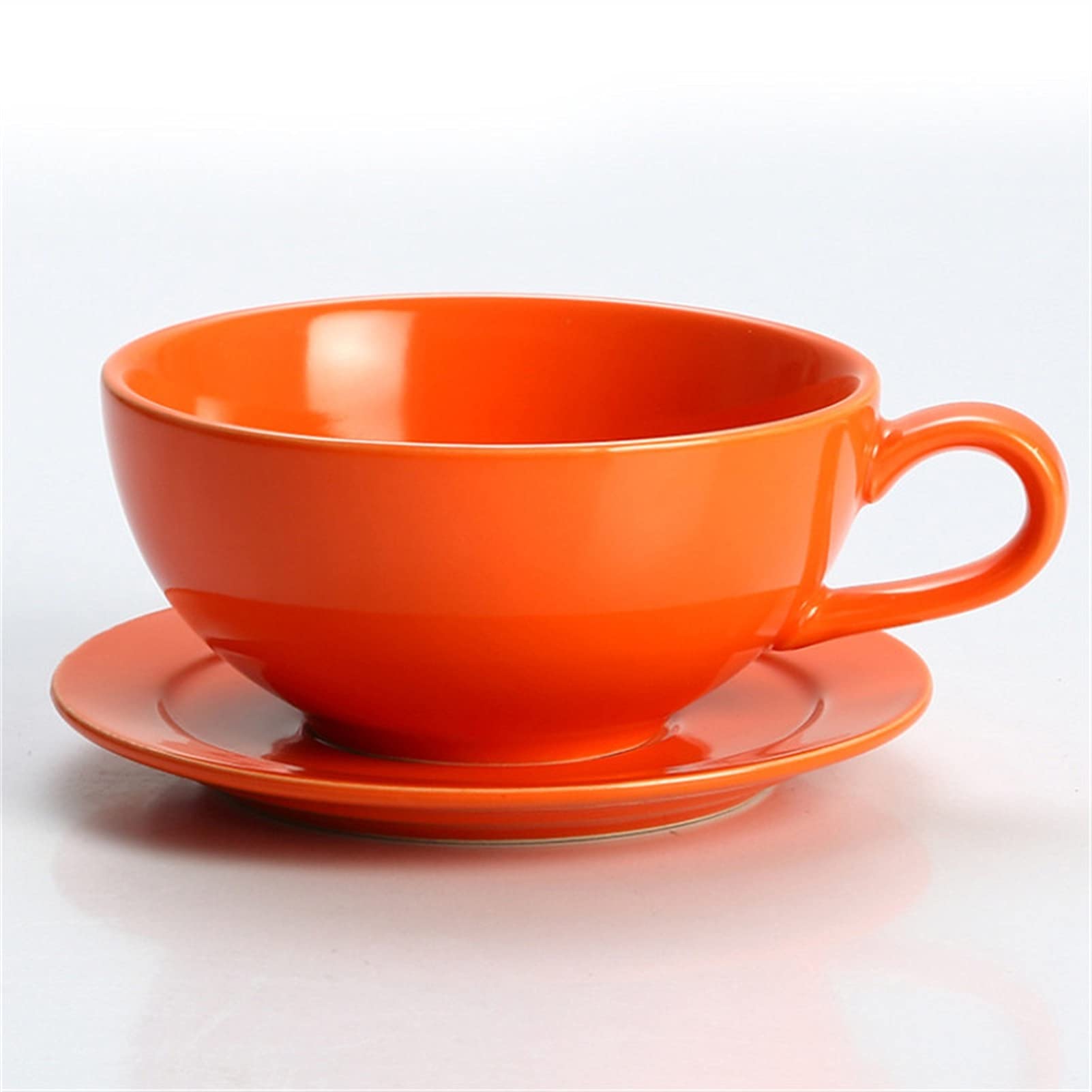 Amazon.co.jp: カラフルなコーヒーカップソーサーセット